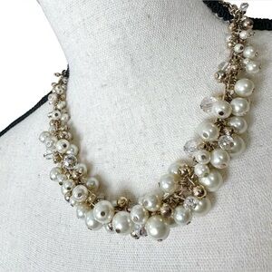 🤍The Limited Cluster Faux Pearl Necklace